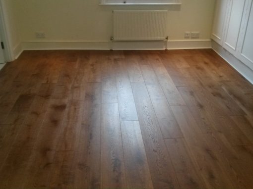 Wood Floor and Decorative Wall Cladding Installation in Hampstead