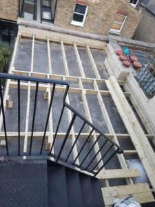 Balcony installation in London