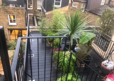 Composite Decking and Balcony Railing Installation in London