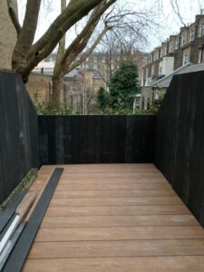 Composite Decking and Fencing Installation in Kensington London