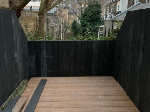 Composite Decking and Fencing Installation in Kensington, London