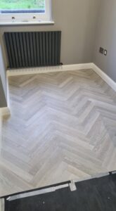 Herringbone Flooring Installation and Flat Redecoration in Maida Vale