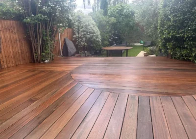 Garden Decking and Furniture Sanding & Oiling